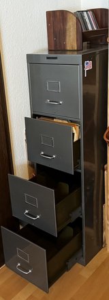 File Cabinet, Steel, Four Drawer in Ramstein, Germany