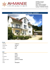Beautiful apartment in a prime residential area in Amberg in Grafenwoehr, GE