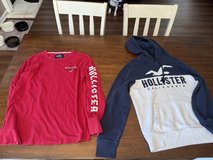 Hollister hoodie and long sleeve shirt in Aurora, Illinois