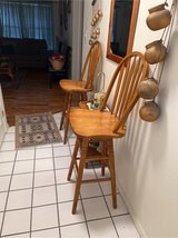 Two bar stools in Alamogordo, New Mexico