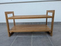 Bamboo shoe rack in Stuttgart, GE