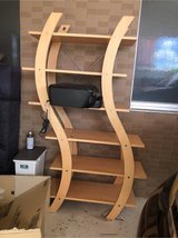 Wood shelves in Okinawa, Japan