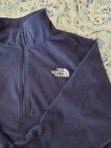 Dark blue fleece pullover Northface in Ramstein, Germany