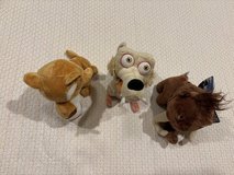 Ice Age plush toys (new) in Okinawa, Japan