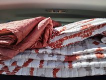 Queen size bedding with curtains & shams in Alamogordo, New Mexico