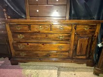 Solid Wood White Pine Dresser in Plano, Texas