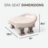 Contoured Spa Seat, Set of 2 in Batavia, Illinois