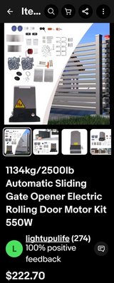 Automatic sliding gate opener in Alamogordo, New Mexico