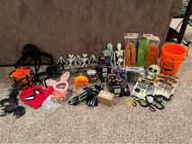 Halloween lot in Wheaton, Illinois