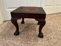 antique footstool in Aurora, Illinois