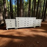 Large Dresser & Nightstands 3pc Bedroom Set Solid Wood New in Kingwood, Texas
