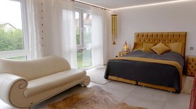 [ID: 1957] Mehlingen - Luxury duplex house/smart home, fireplace, yard, 2 guest bathr., garage in Ramstein, Germany