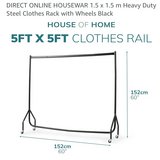 Clothing rack in Stuttgart, GE