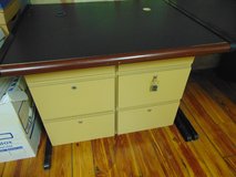 Receptionist Large Corner L-shaped 3 Modular Laminate Desk in Aurora, Illinois