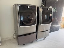 LG Washer + Dryer Gas Set – Like New – $1,000 OBO (Includes Pedestals) in Los Angeles, California