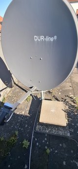 AFN Satellite dish (freestanding) and 3 AFN decoders in Ramstein, Germany