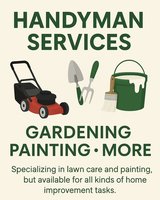 Handyman Services – Yard Work | Painting | Small Repairs in Ramstein, Germany