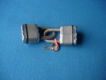 TWO MASTER PADLOCKS, ONE KEY in Fort Drum, New York