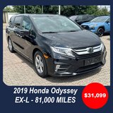 2019 Honda Odyssey EX-L | U.S Spec in Ramstein, Germany