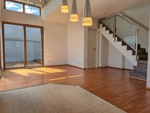 FOR THE DISTINGUISHED! Two-story penthouse with kitchen, AC, and parking space - 18 minutes to Clay in Wiesbaden, GE