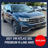 2021 VW Atlas SEL R-Line Premium | U.S Spec in Ramstein, Germany