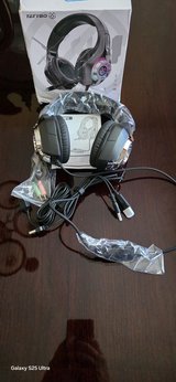 Tatybo XW1 Gaming Headset PC/PS4/PS5 Noise-Cancelling Mic RGB Lighting Soft Ear in Lockport, Illinois