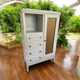Large Antique Wardrobe Closet Armoire Dresser Cabinet 40x18x64 New in Houston, Texas