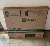 Packing boxes in Byron, Georgia