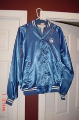 Men's Sateen Blue Retro Jacket Size L in Westmont, Illinois