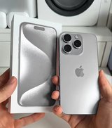 Brand New Apple iPhone 15 Pro Max – 512GB – Silver Titanium in Houston, Texas