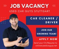Car Cleaner / Driver in Ramstein, Germany