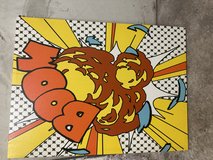 Cartoon Wall art in Ramstein, Germany