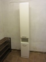 tall white bathroom cabinet in Ramstein, Germany