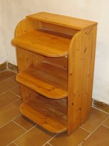 pine wood shelf / night stand / end table in Ramstein, Germany