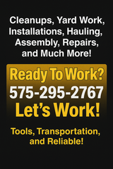 Removing Weeds, Planting Plants, Laying Rocks etc in Alamogordo, New Mexico