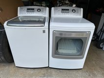 LG top load washer and dryer in Kingwood, Texas
