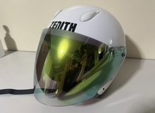 Motorcycle helmet in Okinawa, Japan