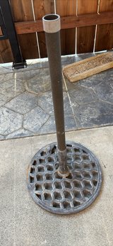 Umbrella stand in Travis AFB, California