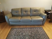 Top grain leather couch in Schaumburg, Illinois