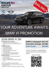 2026 BMW X1 xDrive 28i *PROMOTION* in Ramstein, Germany