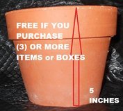 Red Cotta 5 inch Planter in Alamogordo, New Mexico