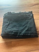 Black Pinstripe Fabric in Ramstein, Germany