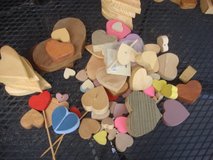 BOX OF WOOD SHAPES FOR YOUR CRAFT PROJECTS in Aurora, Illinois