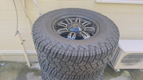 Jeep wheels and tires in Okinawa, Japan
