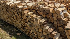 Firewood in Ramstein, Germany