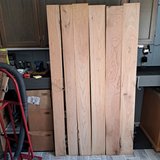 Oak boards. 2 each 74 inch by 5 inch, 4 each 74 inch by 7 inch. Near $250 Value. in Alamogordo, New Mexico