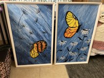 Hand painted art in The Woodlands, Texas
