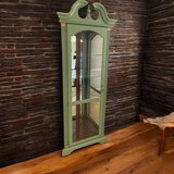 Large Corner Curio Cabinet China Hutch Bookshelf Lighted New in Kingwood, Texas