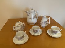 Great-grandmother's porcelain coffee service in Spring, Texas