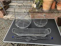 Wire baskets in Ramstein, Germany